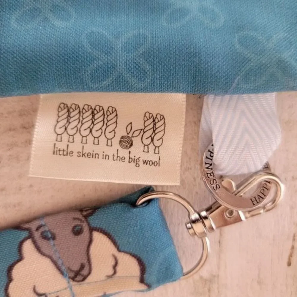 Charlotte's Web bag purse clutch wristlet Drawstring salutations pig spider girl